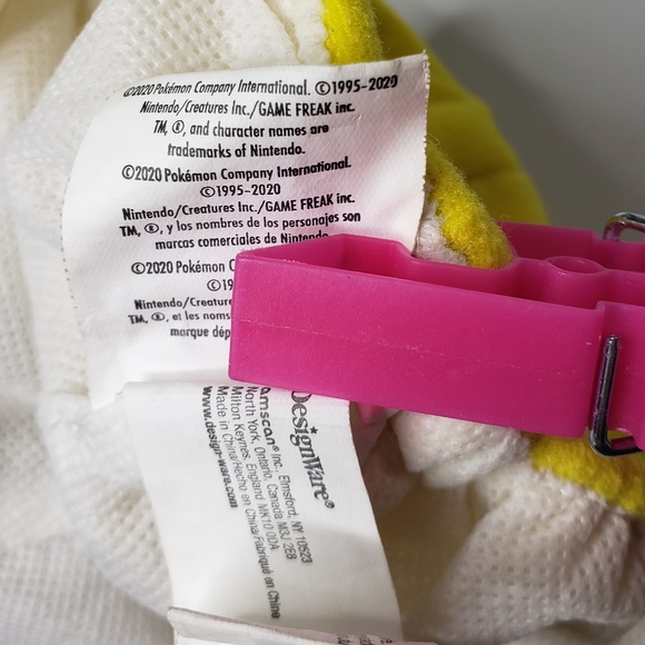 Pokémon Pikachu Stand-up Ears Neon Yellow Cartoon All Ages Character Ball Cap - Picture 5 of 6